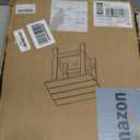 Outdoor Side Table, HDPS Single Adirondack Side Table Weather Resistant, Outside Table for Adirondack Chair, Outside End Table for Patio, Pool, Deck, Porch, Patio or Indoor Use, Black