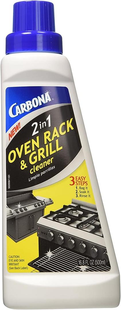 Carbona 2-In-1 Oven Rack And Grill Cleaner Bagged 16.8 Oz
