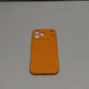 JETech Magnetic Case for iPhone 17 Pro Max 6.9-Inch Compatible with MagSafe, Camera Lens Full Protection, Soft TPU Protective Phone Cover with Matte Finish, Shockproof (Orange)