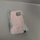 GONEZ Magnetic for iPhone 13 Pro Max Case, Compatible with MagSafe, [Screen Protector + Camera Lens Protector], Silicone Shockproof Anti-Scratch Protective Phone Case 6.7 inch, Chalk Pink