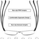 K.LAVER Progressive Photochromice Reading Glasses For Men Women,Multifocal Transition Computer Glasses Anti UV/Blue Light