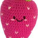 Boye 43-40235 Avocado and Strawberry Stuffie Learn to Crochet Kit for Beginners with 2 Projects, Multicolor, 15 Pieces