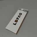 LDFAS for Galaxy Watch Active 2 40mm/44mm, 20mm Solid Stainless Steel Metal Watch Strap Compatible for Samsung Galaxy Watch 3 41mm/42mm Band, Black/Blue