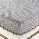 BedStory Firm Mattress Topper California King, 3.5 Inch Memory Foam Mattress Topper