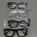 CCVOO +0.75 Stylish Reading Glasses for Women, Eyeglasses, Blue Light Readers for Women, Computer Eye Glasses, Cheaters (Black + Leopard + Tortoiseshell+ Clear)