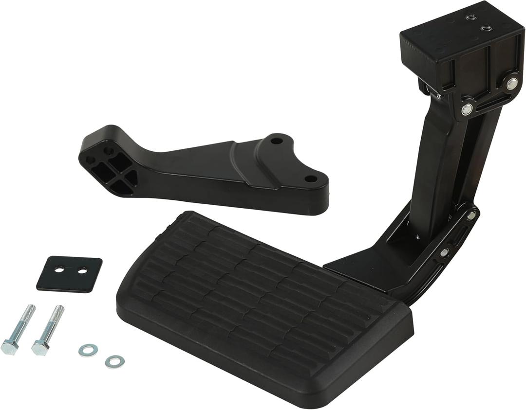 FITIPICI Rear Bed Step Retractable Bumper Compatible with Ford F150 2006-2014 Replace 75302-01A Folding Truck Tailgate