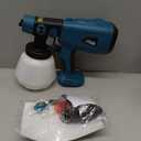 DTEZTECH Paint Sprayer for Makita 18V Battery(Battery Not Included), 200W Cordless HVLP Spray Gun with 4 Copper Nozzles & 3 Patterns. High Power Electric Painter for Furniture, Cabinets, Fence, House
