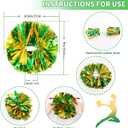 4Pcs Metallic Cheerleading Pom Poms, Creative 2 Pair Cheerleader Cheering Squad Pompoms for School Sports Dance Games Team Spirit Cheer