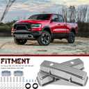 Aluminum Tall Valve Covers for 1958-1986 Chevy SBC 283 302 305 327 350 383 400 Engine Small Block Polished Valve Covers - Silver