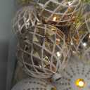 JOYIN 30 Pcs 2.36'' Christmas Balls Ornaments, Gold & White Assorted Christmas Hanging Ornaments, Shatterproof Balls Decor for Xmas Tree Wreath Garland Holiday Indoor Party