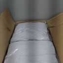 100 Pcs White Folding Chair Cover Washable Removable Universal Fitted Chair Cover Protector for Wedding Party Banquet Holidays Celebration Decoration Chair Covers