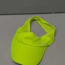 Sukeen Sports Sun Visor Men Women Lightweight Packable Cooling Stretchy Visor Hat for Running, Tennis, Golf (One Size, Yellow)