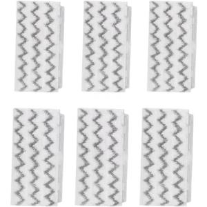 Vacuum Cleaner Mop Cloth (Reusable Replacement Pad). Compatible with Shark VM252C/250/205/200/190, QM250/251/252/253, QM252C, UM205, VC205, VC255, Flat Mop Spare Parts(6pcs)