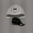 JODSONE U V LED Nail Lamp, Nail Dryer for Gel Polish, Led Light with Automatic Sensor & 4 Timers (Milky White)