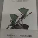 UPPAbaby Upper Adapter for Vista, Vista V2, and Vista V3 Strollers/ Compatible with Bassinet, Toddler Seat, Aria, Mesa V2, or Mesa Max Infant Car Seats / Quick + Secure Attachment / 1 Set