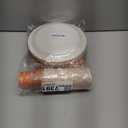 182pcs Fall Paper Plates and Napkins Set,Watercolor Fall Party Supplies Disposable Dinnerware for Autumn Leaves Thanksgiving Party Decorations,Serve 30 Guests