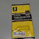 Plastic Yellow Tablecloths 3 Pack Disposable Table Covers 54 in. x 108 in. Table Cloths Bridal Shower Party Tablecovers for Parties Engagements Weddings Festivals, Fits 6 to 8 Foot Rectangle Tables