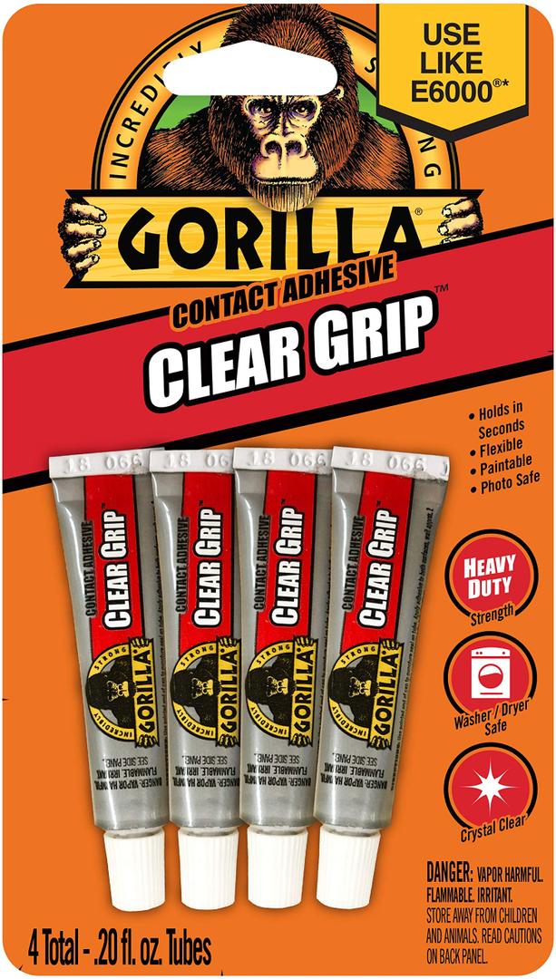Gorilla Glue Gorilla Clear Grip Tubes 3/Pkg.20oz