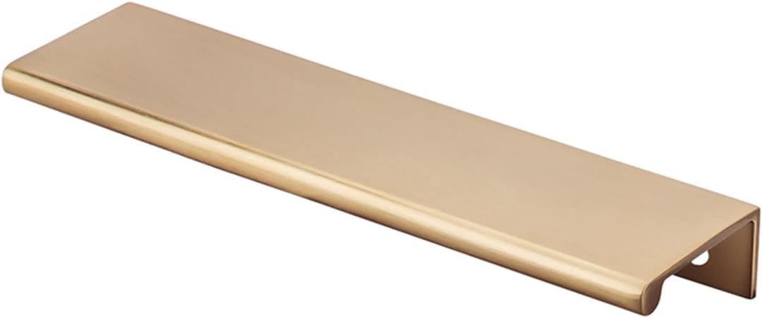 Top Knobs TK503HB TK503 Europa 6 Inch Long Finger Cabinet Pull from The Mercer Series (Honey Bronze)