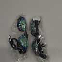 Aegend Swim Goggles for Kids Youth 3-14 Anti-Fog Anti-UV Comfort Fit Goggles for Swimming (Aqua & Clear Black)