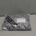 JEMITOP Men's Stretch Wrinkle Free Dress Shirt Formal Prom Wedding Long Sleeve Button Down Shirts (Large, Grey)