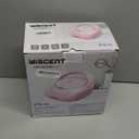 Portable CD Player Boombox with Bluetooth,FM Radio,USB MP3 Playback,AUX-in,Headphone Jack,CD-R/RW and MP3 CDs Compatible,Small CD Player for Home or Outdoor (Pink)