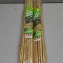 LJAAJSUV 24 inches Plant Stakes Natural Garden Bamboo Sticks for Indoor and Outdoor Plants, Plant Support Stakes for Tomatoes, Beans, Potted Plants (Pack of 2, Count of 60)