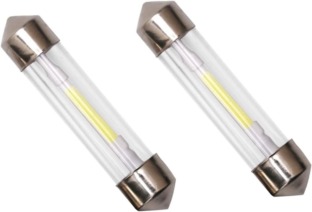 2PCS RV Refrigerator Light Bulb,RV Fridge Light Bulbs,Led Refrigerator Light Bulb,DC12V Replacement LED Bulb For Refrigerator Bulb,214-2 Trailer Camper Motorhome Refrigerator Interior Light Bulb 41MM