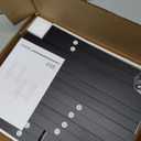 TUTOTAK End Table, Set of 2, Side Table, Nightstand, 2-Tier Storage Shelf, Sofa Table for Small Space, Living Room, Bed Room TB01BB035 (Brown and Black)