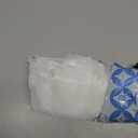 DriftAway Linen Ruffle Sheer Solid White Curtains 18 Inch Valances for Windows Living Room Bedroom Farmhouse Vintage Shabby Chic Light Filtering Rod Pocket Small Window Toppers 1 Panel