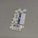 80PCS Silicone Plug Rubber Plugs for Holes Assorted Sizes 1/5" 1/4" 3/8" 1/2" 5/8" 3/4" 1" Hole Plug White