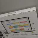 21.5 Inch Smart Digital Calendar  Electronic Chore Chart & Planner with 1920x1080P IPS Touchscreen, Weekly/Monthly Family Organizer for Wall or Desk, White 2025 New Version