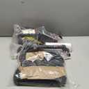 Under Desk Elliptical Machine, Electric Elliptical Exerciser for Senior, Quiet & Small Electric Seated Pedal Exerciser for Home with Display Monitor, Remote Control & 12 Adjustable Speeds