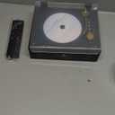 CD Player with Built-in Speakers Bluetooth Retro Portable CD Players for Home Music Player with Remote Control Headphone Jack Walnut Brown