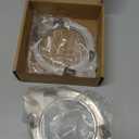 2-Pack Upgraded 68505222AA Exhaust Pipe Gasket for 2019 2020 2021 2022 Dodge RAM 1500, Replacement for Mopar 68505222AA Silver Alloy Steel