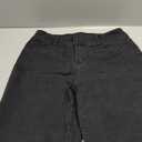 Sidefeel Women's Jeans High Waisted Straight Leg Stretchy Jeans Trendy Loose Wide Leg Zimbaplatinum Denim Pants with Pockets (12, Black)