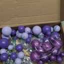 Leinuosen 76 Pcs Kpop Cake Topper Popular Singer Birthday Cake Decoration with Purple Disco Balls Pop Music Birthday Party Decoration Kpop Theme Party Supplies