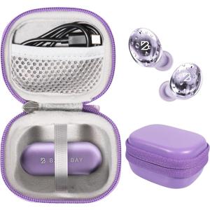 CaseSack Case for Tempo 30 Wireless Earbuds (Purple)
