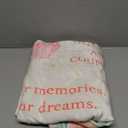 9th Birthday Blanket for Girls  50"x40" Soft Flannel Throw  Cute Birthday Gifts for 9 Year Old Girl  Trendy Present for Girls Age 9  Cozy Lightweight Anti-Pilling Blanket for Kids