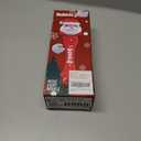 Christmas Santa Bubble Wand Machine for Kids Maker Blower Toys Christmas Basket Stocking Stuffers Birthday Gift Outdoor Indoor Automatic for 3 4 5 6 7 8 + Year Old Toddlers Little Girls Boys