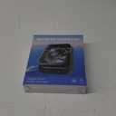 Magnetic Cruise Ship Approved Fan, 5000mAh Battery Operated Portable Fan with 5 Speeds, Magnetically Sticks on Cabin Ceilings and Walls, Cruise Essentials 2025 - Black