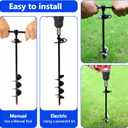 Heavy Duty Dog Tie Out Cable and Stake,30FT Rust Proof Dog Tether Leads for Yard,360Swivel Spiral Dogs Stake&Chain Up to 200 lbs, Ground Anchor for Outdoor Beach Camping