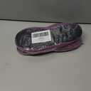 LeIsfIt Womens Slippers Adjustable Diabetic Slippers Wide Soft Arthritis Edema House Shoes Warm Fuzzy Slipper Socks with Rubber Sole (7-7.5, Darkpurple)