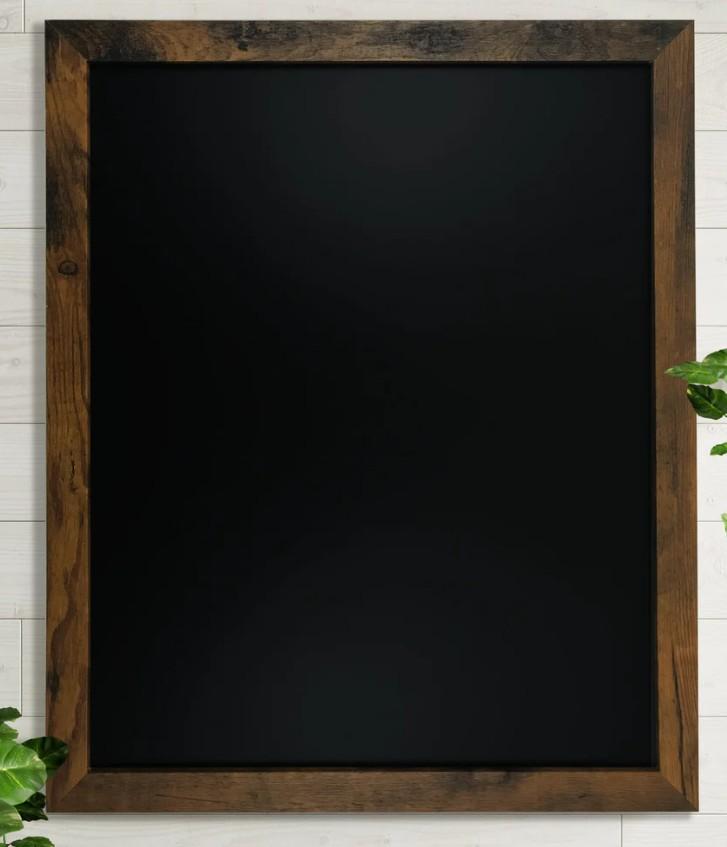 Loddie Doddie 18x22 Rustic Framed Magnetic Chalk Board
