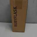 32oz Insulated Water Bottle with Straw, Stainless Steel Metal Vacuum Water Flask, Large Thermal Water bottle with Leakproof 3 Lids for Travel, Camping, Gym Sports Dark Rainbow