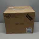IRIS USA Fits 12" x 12" Paper, 3-Tier Scrapbook Storage Unit with Organizer Top, for Building Blocks Tools Office Art & Craft Supplies, Desktop, 3 Clear Cases w/ Built in Handle - Black/Clear