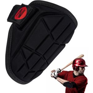 Elbow Guard Baseball, Batters Elbow Guard for Youth and Adult, ElbowPads for Baseball, Softball (Black)