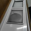 Sliding Glass Door Pet Door Insert No-Cut, All-Metal Frame & Magnetic Flat Closure, Adjustable Height (77 5/8" - 81") for Small to Medium Dogs, Left/Right Installation with Security Lock White