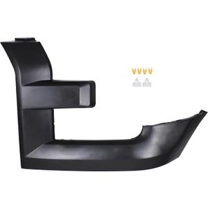 ApplianPar Front Driver Side Headlight Trim Bezel Grille Molding Unpainted for Ford F150 2015-2017