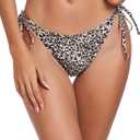 RELLECIGA Women's Side Tie Bikini Bottom (L)